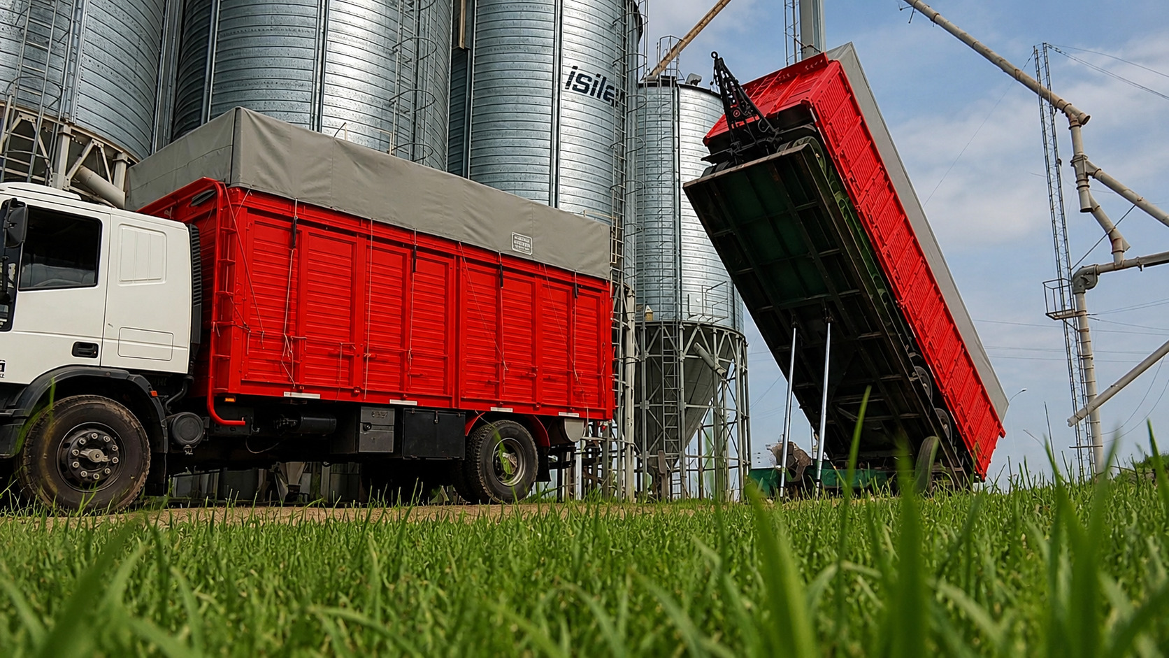Cuadrilla cargando un camión de Transporte 3M